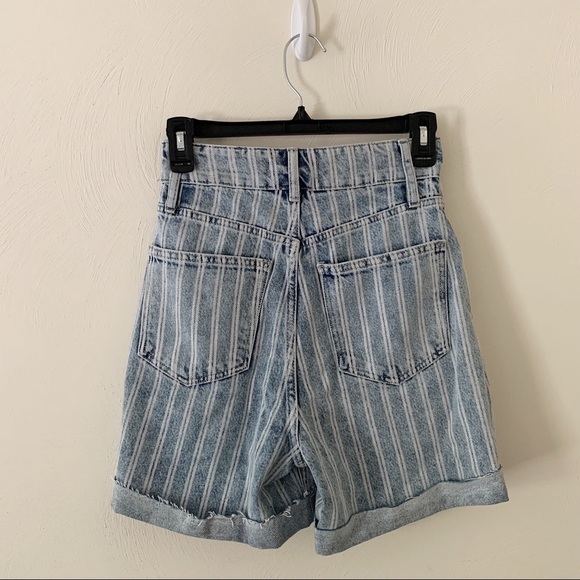 Free People High-rise Denim Shorts Size 25 - Picture 2 of 3